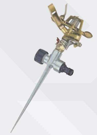 Дождеватель импульсный металлический на штыке IRNATASS DY1023 Дождеватель импульсный металлический на штыке IRNATASS DY1023