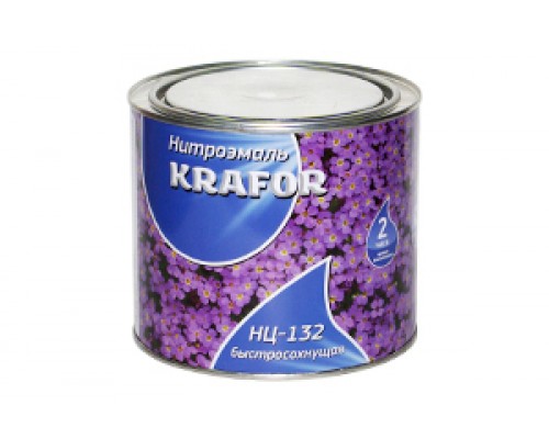 Эмаль Krafor НЦ-132 ЗЕЛЕНАЯ 1,7 кг 26500