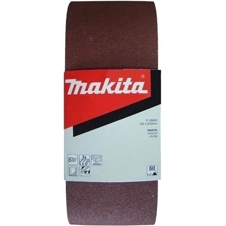 Шлифлента 100х610 К120 (1шт) Makita Р-00387 Шлифлента 100х610 К120 (1шт) Makita Р-00387