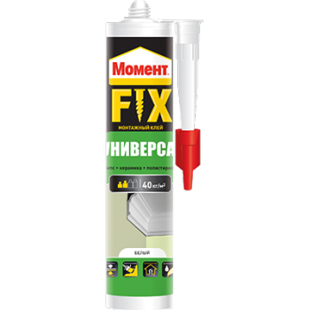 Клей монтажный FIX универсальный 380г Henkel 767662 Клей монтажный FIX универсальный 380г Henkel 767662