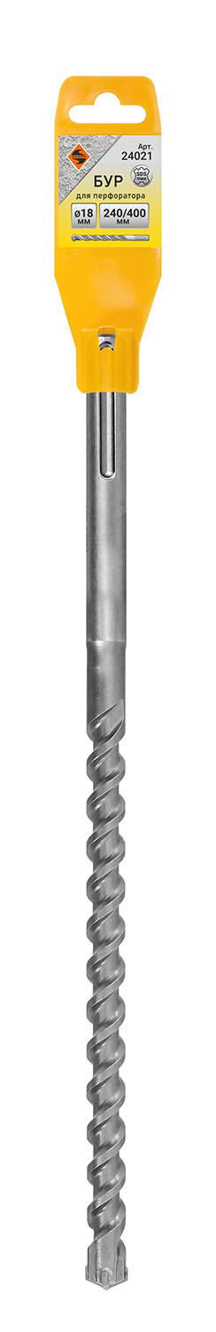 Бур SDSmax ф18х240/400 Энкор 24021 Бур SDSmax ф18х240/400 Энкор 24021