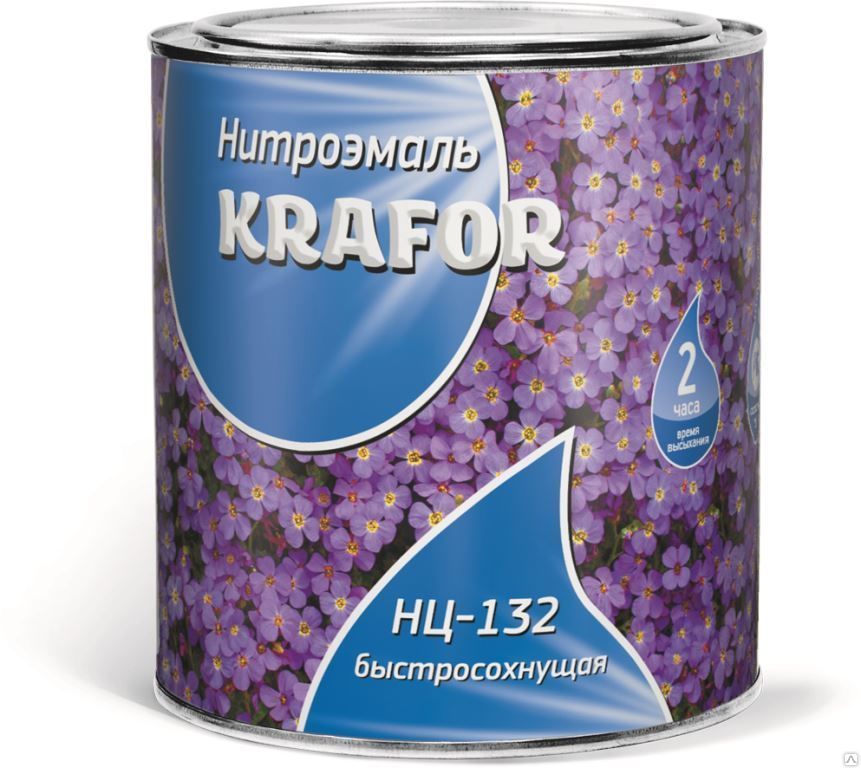 Эмаль Krafor НЦ-132 ЖЕЛТАЯ 0,7 кг 26492 Эмаль Krafor НЦ-132 ЖЕЛТАЯ 0,7 кг 26492