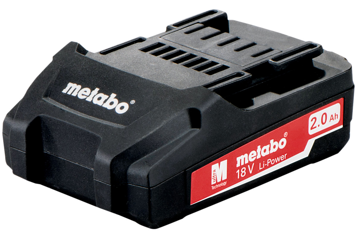 Аккумулятор Metabo 18 В 2,0 Ач Li-Power 625596000 Аккумулятор Metabo 18 В 2,0 Ач Li-Power 625596000
