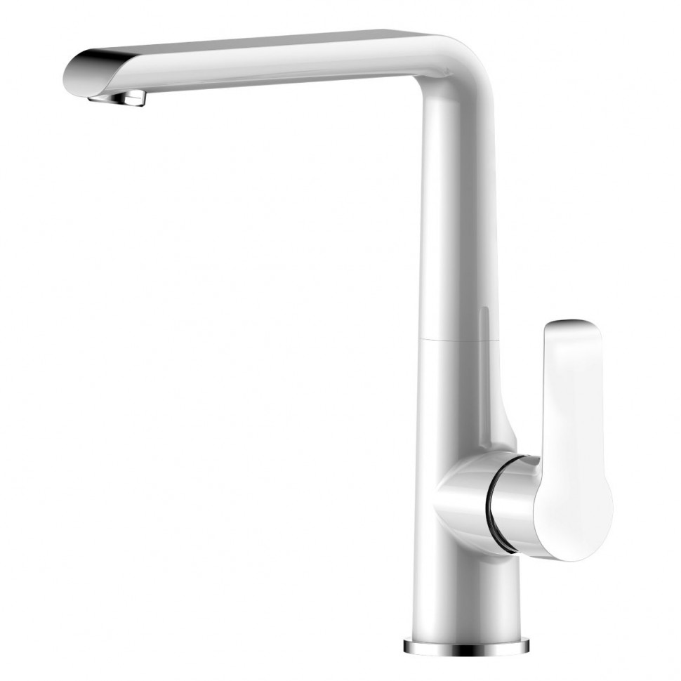 Смеситель ROSSINKA "W35-23" для кухни белый Смеситель ROSSINKA "W35-23" для кухни белый
