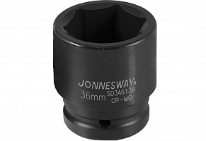 Головка торцевая ударная Jonnesway 1" 36 мм S03A8136 Головка торцевая ударная Jonnesway 1" 36 мм S03A8136
