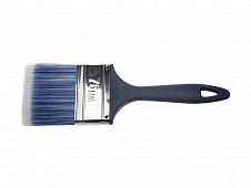 Кисть плоская ЗУБР, искусственная щетина, пластиковая ручка, 75мм 4-01013-075
