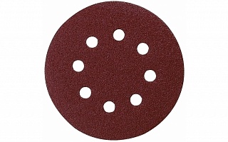 Шлифкруг ф125 липучка 8 отверстий для дерева k 320 ( 5шт) Metabo 631236000 Шлифкруг ф125 липучка 8 отверстий для дерева k 320 ( 5шт) Metabo 631236000