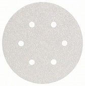 Шлифкруг ф150 на липкой основе 6 отверстий для краски k 40 (5шт) BOSCH 2 608 605 022