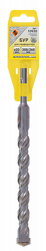 Бур усиленный SDS + 20х200/260 Энкор 10930 Бур усиленный SDS + 20х200/260 Энкор 10930