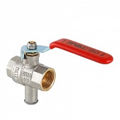 Кран шаровой 1" для подключения датчика температуры Valtec VT.247.N.06