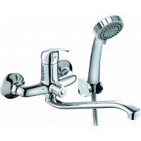 Смеситель KONNER BSS 1600 для ванны длинный излив с аксессуарами Смеситель KONNER BSS 1600 для ванны длинный излив с аксессуарами
