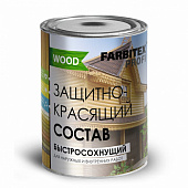 Состав защитно-красящий для дерева быстроcохнущий Палисандр 0.9л abcFARBEN 4300004721