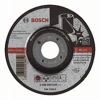 Круг шлифовальный ф115х6х22 для нержавейки (1/10) BOSCH 2 608 600 539 Круг шлифовальный ф115х6х22 для нержавейки (1/10) BOSCH 2 608 600 539