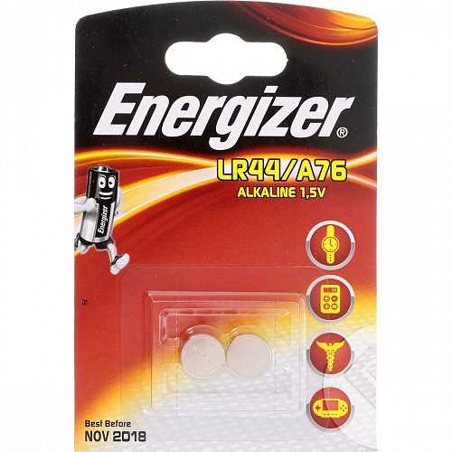 Батарейка LR44 2шт Energizer 639317 Батарейка LR44 2шт Energizer 639317