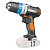 Шуруповерт аккумуляторный WORX WX178, 20В, 2.0Ач x1 кейс