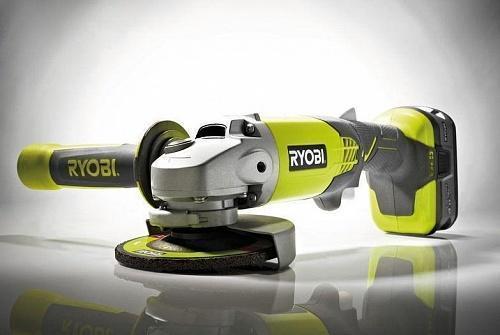 Угловая шлифмашина аккумуляторная RYOBI R18AG-0 ONE+ (3001903) Угловая шлифмашина аккумуляторная RYOBI R18AG-0 ONE+ (3001903)