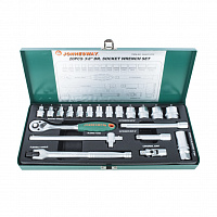 Набор головок торцевых 3/8" 20 предметов (S04H3120S) Jonnesway 047201 Набор головок торцевых 3/8" 20 предметов (S04H3120S) Jonnesway 047201