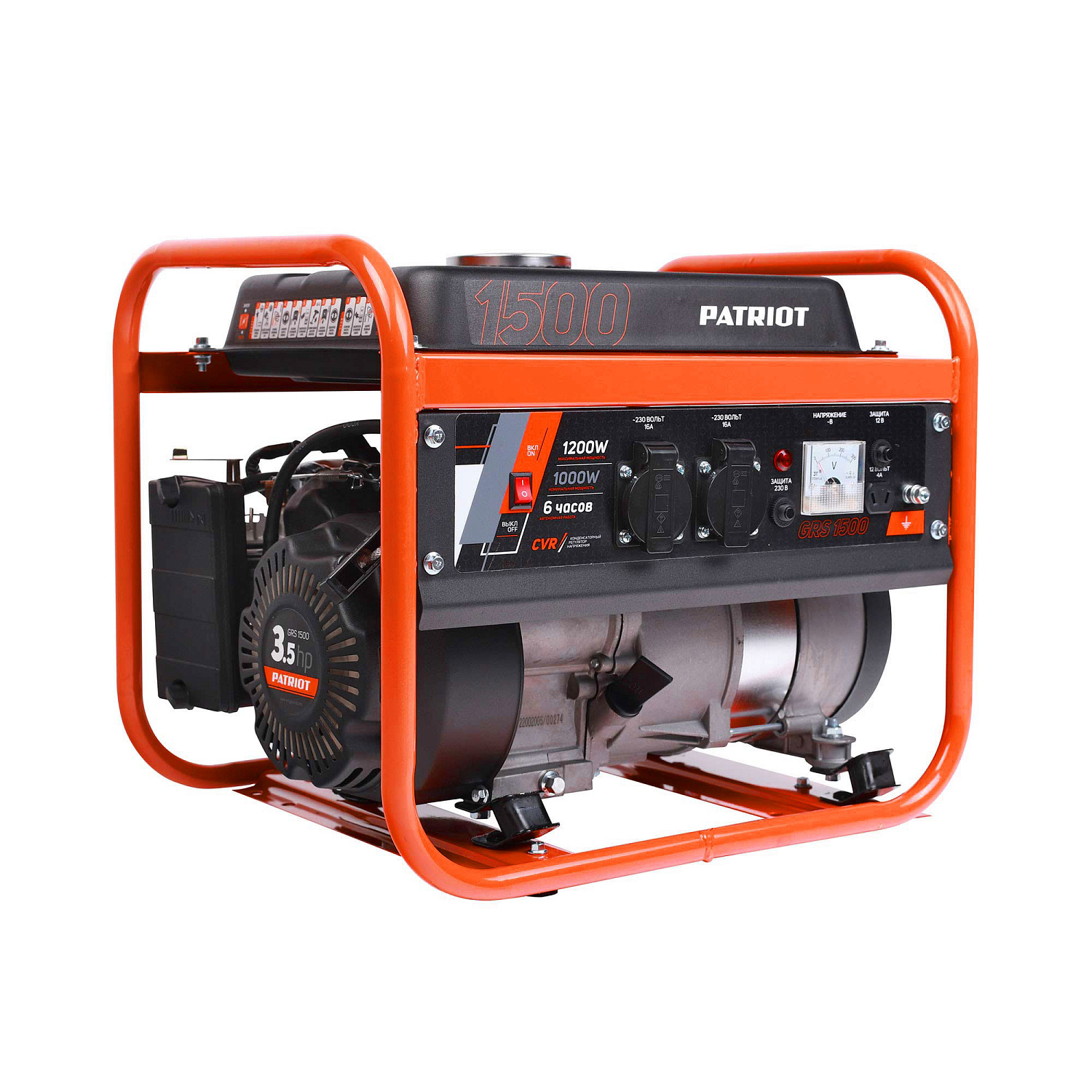 Генератор бензиновый Patriot GRS 1500 476102225 Генератор бензиновый Patriot GRS 1500 476102225