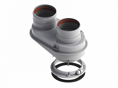 Адаптер разделительный моноблочный Royal Thermo D 80мм RTF04.001 Адаптер разделительный моноблочный Royal Thermo D 80мм RTF04.001