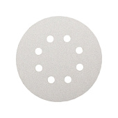 Шлифкруг Smirdex ф125 лип. 8 отв. P60, 510 White (1/50шт) 510428060
