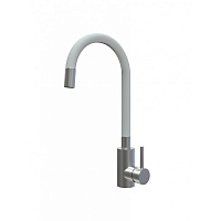 Смеситель KONNER "KITCHEN" для кухни гибкий излив белый KIT1209WH Смеситель KONNER "KITCHEN" для кухни гибкий излив белый KIT1209WH