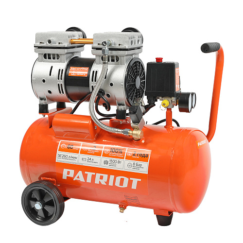 Компрессор PATRIOT WO 24-260 безмасл 525301921 Компрессор PATRIOT WO 24-260 безмасл 525301921