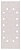 Шлифлист 115x280 К40 по краске 14 отверстий WP BOSCH 2 608 605 840