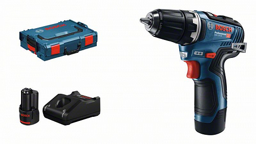 Шуруповерт аккумуляторный Bosch GSR12V-35 L-Boxx 0 601 9H8 002 Шуруповерт аккумуляторный Bosch GSR12V-35 L-Boxx 0 601 9H8 002