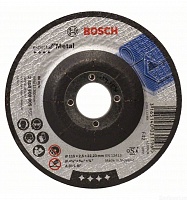 Круг шлифовальный ф115х6х22 для металла вогнутый (1/10) BOSCH 2 608 600 218 Круг шлифовальный ф115х6х22 для металла вогнутый (1/10) BOSCH 2 608 600 218