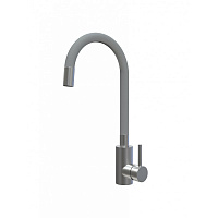 Смеситель KONNER "KITCHEN" для кухни гибкий излив серый KIT1209GR Смеситель KONNER "KITCHEN" для кухни гибкий излив серый KIT1209GR