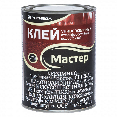 Клей универсальный водостойкий Рогнеда 0.75л 421779 Клей универсальный водостойкий Рогнеда 0.75л 421779