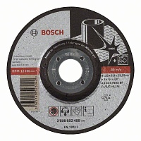 Круг шлифовальный ф125х6,0х22 для нержавейки (1/10) BOSCH 2 608 602 488 Круг шлифовальный ф125х6,0х22 для нержавейки (1/10) BOSCH 2 608 602 488